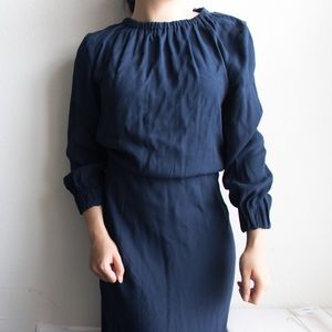 H&M Creped Midi Dress
